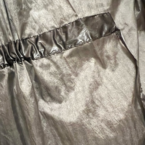 NWT Emin & Paul metallic trench coat - Picture 6 of 7